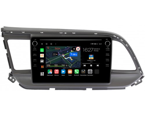 Hyundai Elantra 6 (AD) (2018-2020) Canbox M-Line 7891-9207 на Android 10 (4G-SIM, 2/32, DSP, IPS) С крутилками