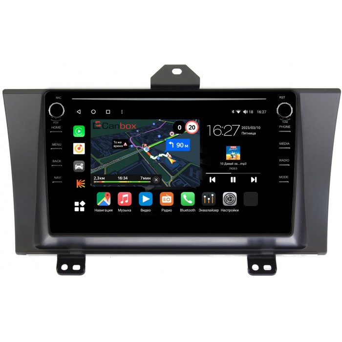 Штатная магнитола Honda Elysion (2004-2013) Canbox M-Line 7891-9214 Android 10 (4G-SIM, 2/32, DSP, IPS) С крутилками
