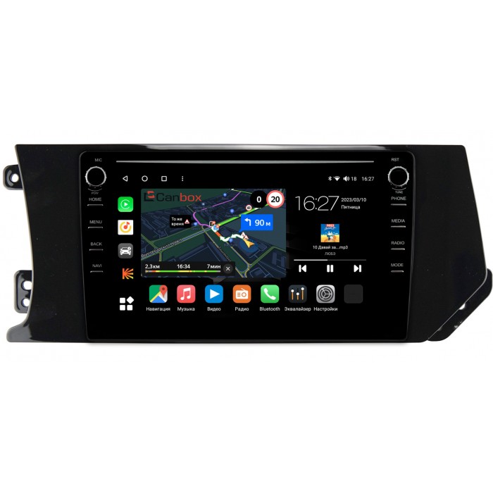 Штатная магнитола Haval F7, F7x (2019-2022) Canbox M-Line 7891-9332 на Android 10 (4G-SIM, 2/32, DSP, IPS) С крутилками