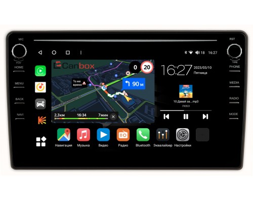 Toyota Camry XV20 1996-2002 Canbox M-Line 7891-9412 на Android 10 (4G-SIM, 2/32, DSP, IPS) С крутилками