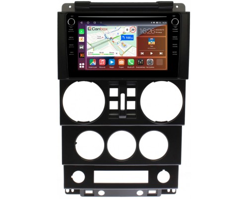 Jeep Wrangler 3 (JK) (2007-2010) (4 двери) Canbox H-Line 7892-9-023 на Android 10 (4G-SIM, 3/32, DSP, IPS) С крутилками