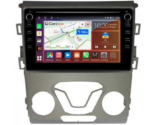 Ford Mondeo V 2014-2022, Fusion II (North America) 2012-2016 Canbox H-Line 7892-9-096 на Android 10 (4G-SIM, 3/32, DSP, IPS) С крутилками