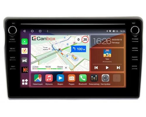 Toyota bB (2000-2005) Canbox H-Line 7892-9-1024 на Android 10 (4G-SIM, 3/32, DSP, IPS) С крутилками