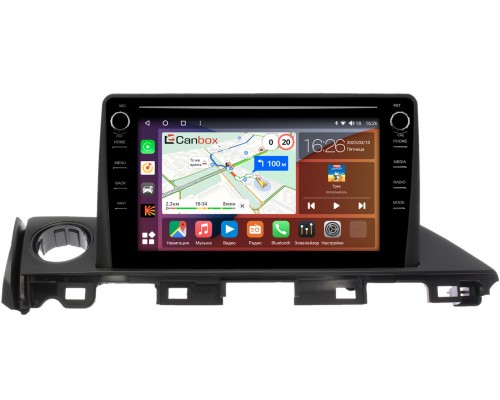 Mazda 6 (GJ) (2015-2018) (для авто с монитором) Canbox H-Line 7892-9-1413 на Android 10 (4G-SIM, 3/32, DSP, IPS) С крутилками