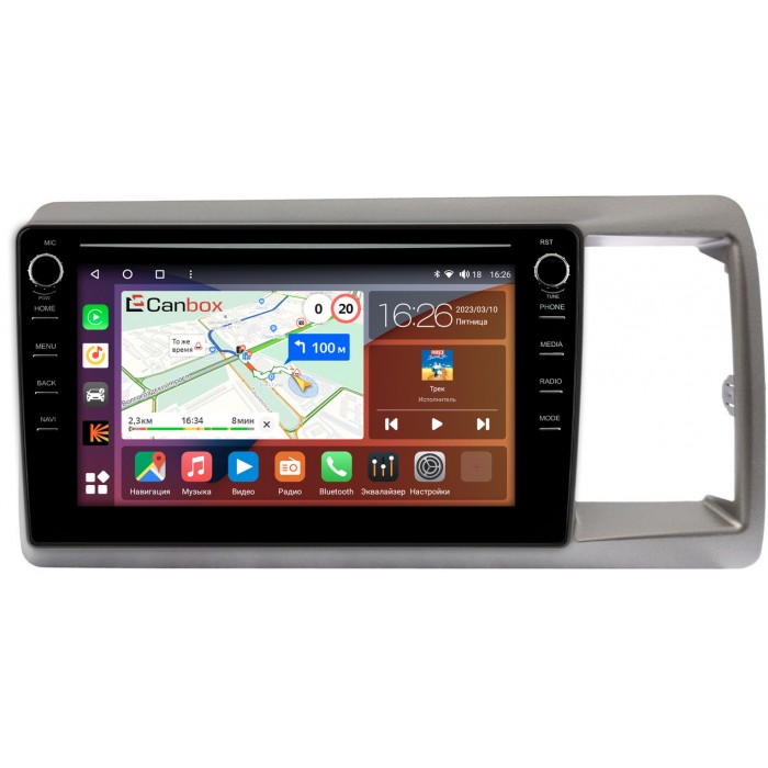 Штатная магнитола Honda Crossroad (2007-2010) Canbox H-Line 7892-9-1429 Android 10 (4G-SIM, 3/32, DSP, IPS) С крутилками