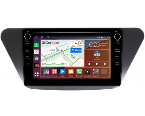 Lifan X50 2015-2022 Canbox H-Line 7892-9-590 Android 10 (4G-SIM, 3/32, DSP, IPS) С крутилками