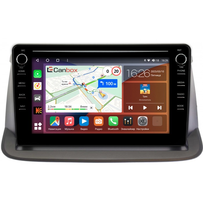 Штатная магнитола Honda Stepwgn III 2005-2009 Canbox H-Line 7892-9-618 на Android 10 (4G-SIM, 3/32, DSP, IPS) С крутилками