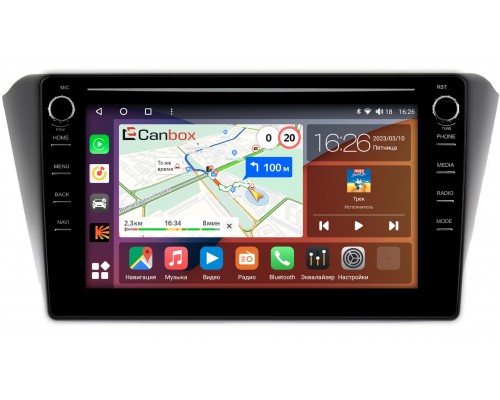Subaru Exiga (2008-2018) Canbox H-Line 7892-9-742 на Android 10 (4G-SIM, 3/32, DSP, IPS) С крутилками