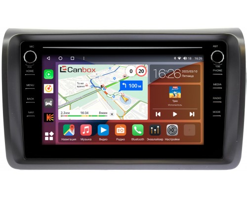 Nissan NV350 2012-2017 Canbox H-Line 7892-9-NI104N на Android 10 (4G-SIM, 3/32, DSP, IPS) С крутилками