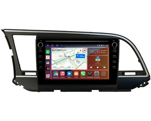 Hyundai Elantra 6 (AD) (2015-2019) Canbox H-Line 7892-9026 для авто с камерой на Android 10 (4G-SIM, 3/32, DSP, IPS) С крутилками