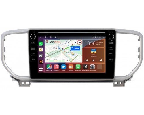 Kia Sportage IV 2018-2022 Canbox H-Line 7892-9082 на Android 10 (4G-SIM, 3/32, DSP, IPS) С крутилками (для авто с камерой)