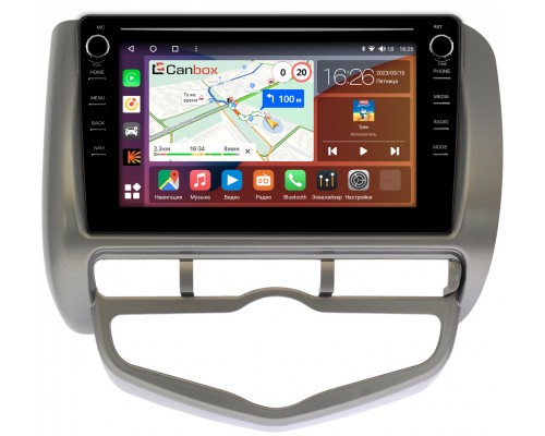 Honda Fit (2001-2008) (правый руль) Canbox H-Line 7892-9095 на Android 10 (4G-SIM, 3/32, DSP, IPS) С крутилками