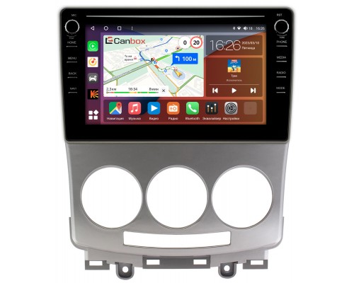 Mazda 5 (CR), Premacy 2 (CR) (2005-2010) Canbox H-Line 7892-9147 на Android 10 (4G-SIM, 3/32, DSP, IPS) С крутилками