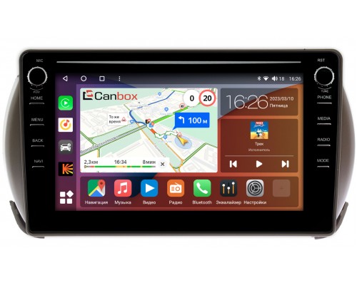 Suzuki Alto (2009-2014) Canbox H-Line 7892-9281 на Android 10 (4G-SIM, 3/32, DSP, IPS) С крутилками