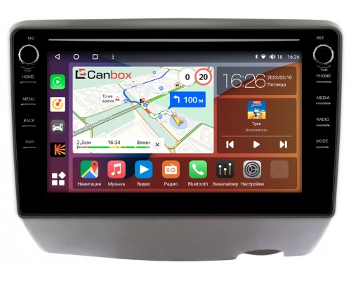 Toyota Vitz I (XP10) 1999-2005 Canbox H-Line 7892-9294 на Android 10 (4G-SIM, 3/32, DSP, IPS) С крутилками