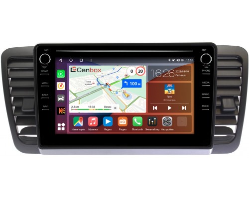 Subaru Legacy IV, Outback III 2003-2009 Canbox H-Line 7892-9351 на Android 10 (4G-SIM, 3/32, DSP, IPS) С крутилками