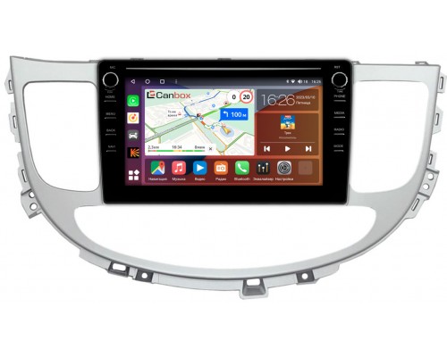 Hyundai Genesis (2008-2013) Canbox H-Line 7893-9-1074 на Android 10 (4G-SIM, 4/64, DSP, IPS) С крутилками