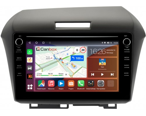 Honda Jade (2015-2020) Canbox H-Line 7893-9-2318 на Android 10 (4G-SIM, 4/64, DSP, IPS) С крутилками