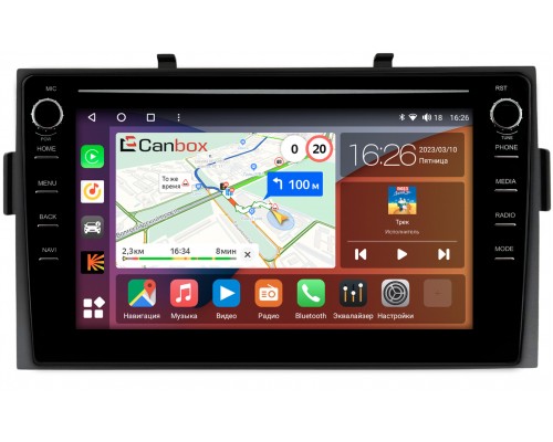 Honda Ridgeline (2005-2014) Canbox H-Line 7893-9-2685 на Android 10 (4G-SIM, 4/64, DSP, IPS) С крутилками