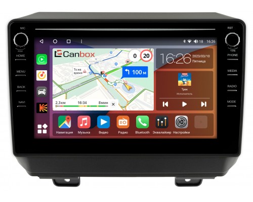 Jeep Wrangler IV (JL) 2017-2022 Canbox H-Line 7893-9-327 на Android 10 (4G-SIM, 4/64, DSP, IPS) С крутилками