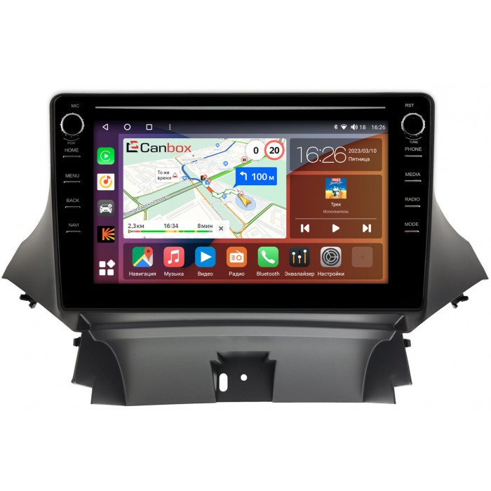 Штатная магнитола Chevrolet Orlando (2010-2018) Canbox H-Line 7893-9-6844 на Android 10 (4G-SIM, 4/64, DSP, IPS) С крутилками