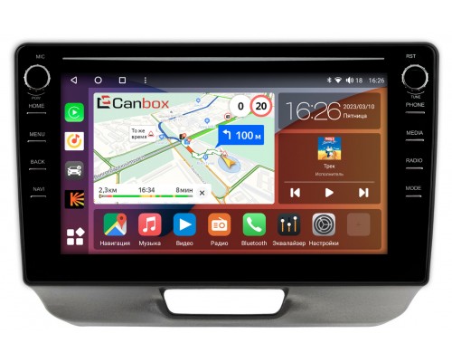 Honda N-BOX (2011-2017) Canbox H-Line 7893-9-HO204N на Android 10 (4G-SIM, 4/64, DSP, IPS) С крутилками