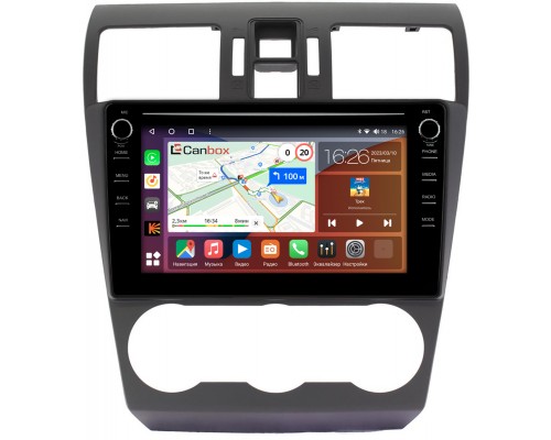 Subaru Forester 4, Impreza 4, XV (2011-2017) Canbox H-Line 7893-9132 на Android 10 (4G-SIM, 4/64, DSP, IPS) С крутилками