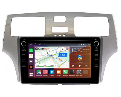 Toyota Windom 2001-2006 Canbox H-Line 7893-9134 Android 10 (4G-SIM, 4/64, DSP, IPS) С крутилками