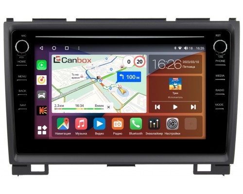 Great Wall Hover H3, Hover H5 2010-2018 Canbox H-Line 7893-9140 на Android 10 (4G-SIM, 4/64, DSP, IPS) С крутилками