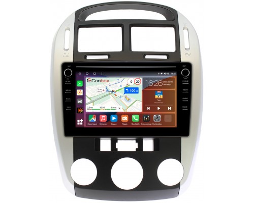 Kia Cerato (2003-2009) Canbox H-Line 7893-9143 на Android 10 (4G-SIM, 4/64, DSP, IPS) С крутилками (с кондиционером)