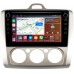 Штатная магнитола Ford Focus 2 (2005-2011) с печкой Canbox H-Line 7893-9157 на Android 10 (4G-SIM, 4/64, DSP, IPS) С крутилками
