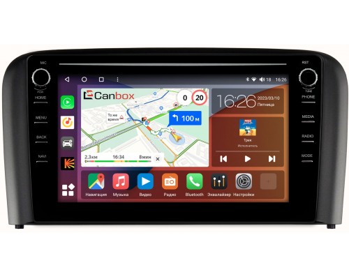 Volvo S80 I 1998-2006 Canbox H-Line 7893-9319 на Android 10 (4G-SIM, 4/64, DSP, IPS) С крутилками