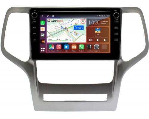 Jeep Grand Cherokee 4 (WK2) (2010-2013) Canbox H-Line 7893-9481 на Android 10 (4G-SIM, 4/64, DSP, IPS) С крутилками