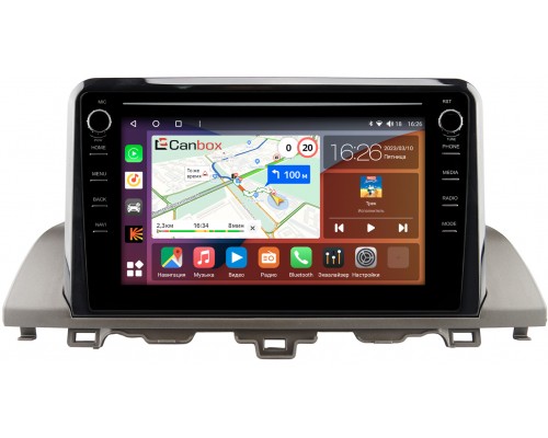 Honda Accord 10 (2017-2022) (глянец) Canbox H-Line 7894-9-036 на Android 10 (4G-SIM, 6/128, DSP, IPS) С крутилками