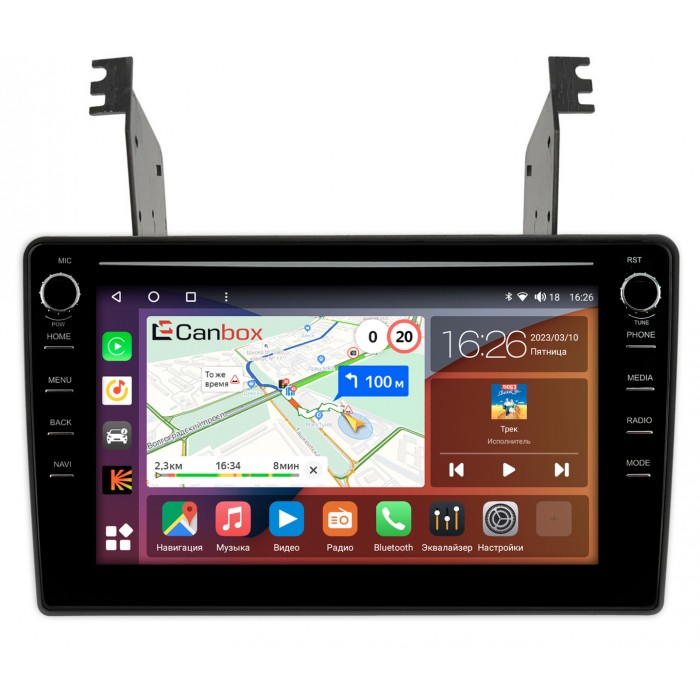Штатная магнитола Lexus GS 2 (1997-2004) Canbox H-Line 7894-9-1278 на Android 10 (4G-SIM, 6/128, DSP, IPS) С крутилками