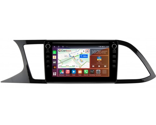 Seat Leon III 2012-2016 Canbox H-Line 7894-9-224 на Android 10 (4G-SIM, 6/128, DSP, IPS) С крутилками