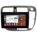 Штатная магнитола Honda Civic 7 (2000-2006) (без климата) Canbox H-Line 7894-9-226 Android 10 (4G-SIM, 6/128, DSP, IPS) С крутилками (правый руль)