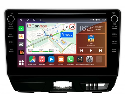 Hyundai Veloster 2 (2018-2022) Canbox H-Line 7894-9-278 на Android 10 (4G-SIM, 6/128, DSP, IPS) С крутилками