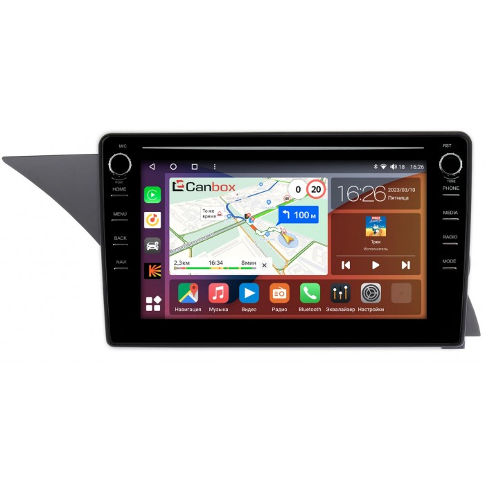 Штатная магнитола Mercedes GLK-klasse (X204) (2012-2015) Canbox H-Line 7894-9-6495 на Android 10 (4G-SIM, 6/128, DSP, IPS) С крутилками
