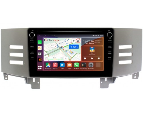 Toyota Mark X 2004-2009 (серая) Canbox H-Line 7894-9-959 на Android 10 (4G-SIM, 6/128, DSP, IPS) С крутилками