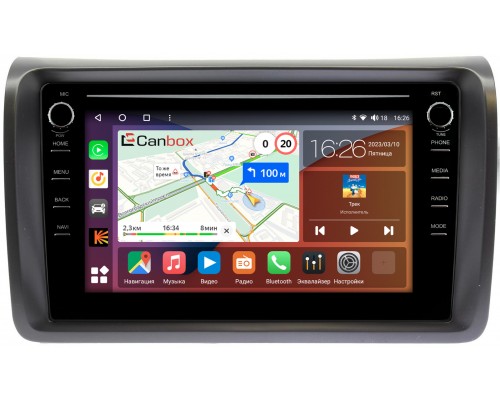 Nissan NV350 2012-2017 Canbox H-Line 7894-9-NI104N на Android 10 (4G-SIM, 6/128, DSP, IPS) С крутилками