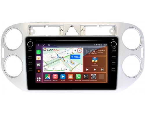 Volkswagen Tiguan 2007-2011, Golf Plus 2004-2014 Canbox H-Line 7894-9048 на Android 10 (4G-SIM, 6/128, DSP, IPS) С крутилками