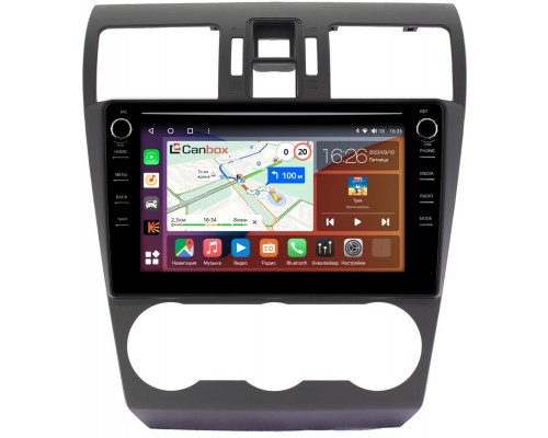 Subaru Forester 4, Impreza 4, XV (2011-2017) Canbox H-Line 7894-9132 на Android 10 (4G-SIM, 6/128, DSP, IPS) С крутилками