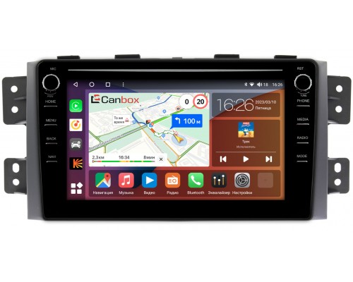 Kia Mohave I 2008-2016 Canbox H-Line 7894-9142 на Android 10 (4G-SIM, 6/128, DSP, IPS) С крутилками