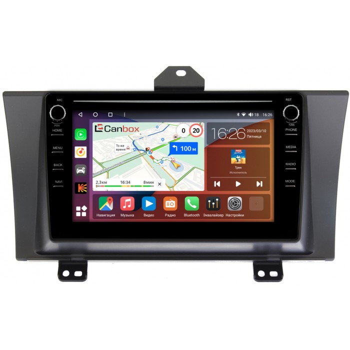 Штатная магнитола Honda Elysion (2004-2013) Canbox H-Line 7894-9214 Android 10 (4G-SIM, 6/128, DSP, IPS) С крутилками