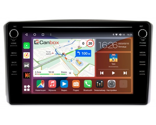 Lexus LX II 470 1998-2002 (для авто без монитора) Canbox H-Line 7894-9348 на Android 10 (4G-SIM, 6/128, DSP, IPS) С крутилками