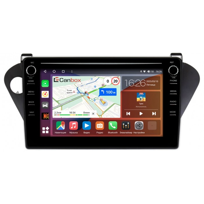 Штатная магнитола Toyota Vista V (V50), Vista Ardeo V (V50) 1998-2003 Canbox H-Line 7894-9368 на Android 10 (4G-SIM, 6/128, DSP, IPS) С крутилками