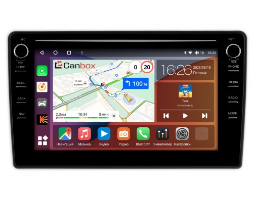 Honda HR-V 1998-2006 Canbox H-Line 7894-9465 на Android 10 (4G-SIM, 6/128, DSP, IPS) С крутилками