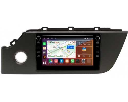 Kia Rio IV, Rio X 2020-2022 (матовая) Canbox H-Line 7894-9493 на Android 10 (4G-SIM, 6/128, DSP, IPS) С крутилками