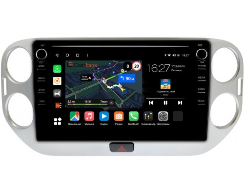 Volkswagen Tiguan 2007-2016 Canbox M-Line 7895-10-077 на Android 10 (4G-SIM, 2/32, DSP, QLed) С крутилками